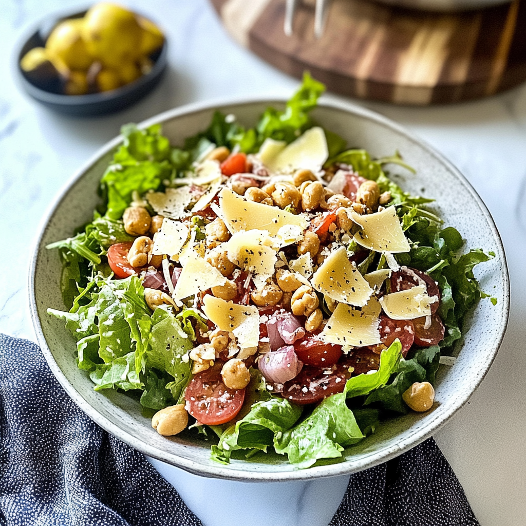 Recipe preparation for La Scala Chopped Salad Recipe