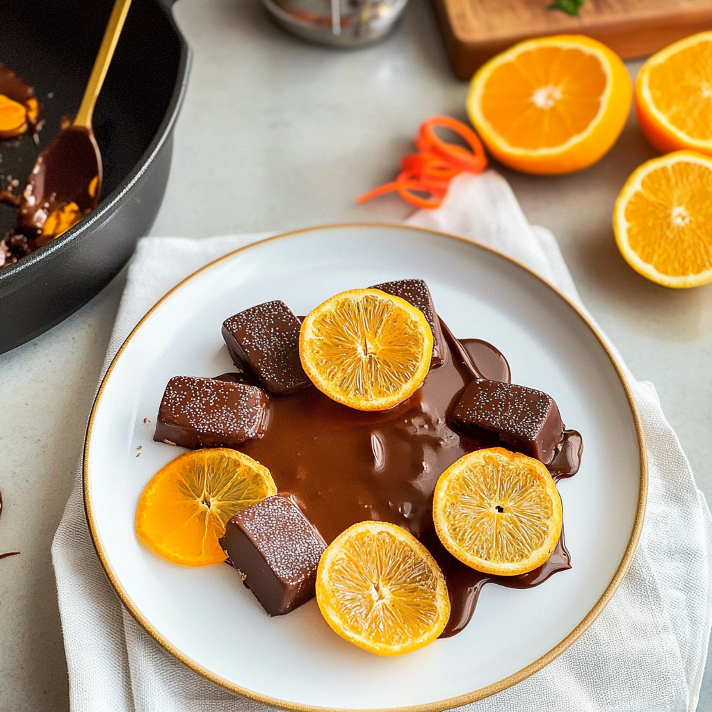 Recipe preparation for Candied Citrus Chocolates