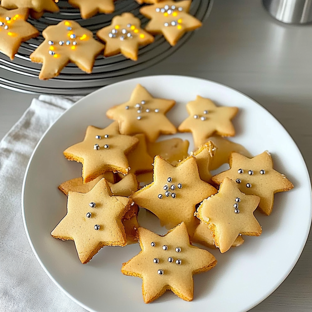 Recipe preparation for Christmas cookies