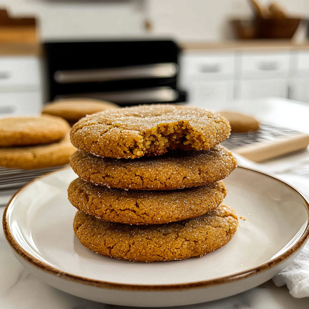 Recipe preparation for pumpkin snickerdoodle cookies
