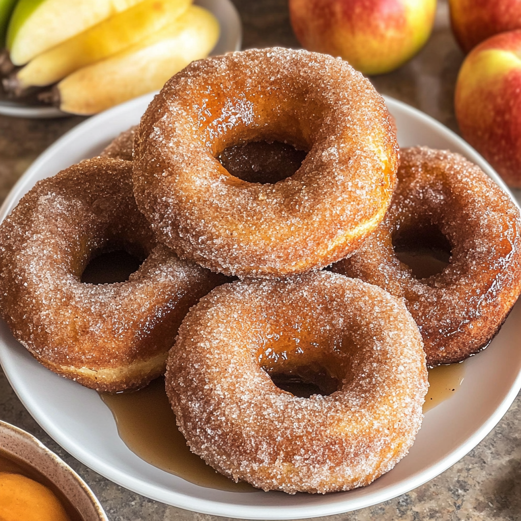 Recipe preparation for apple cider donuts