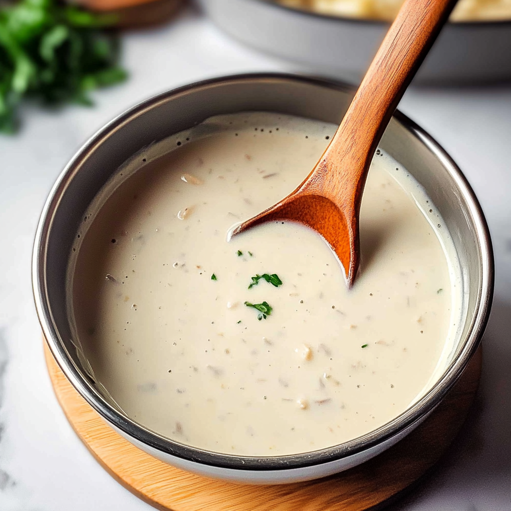 Recipe preparation for homemade cream of chicken soup