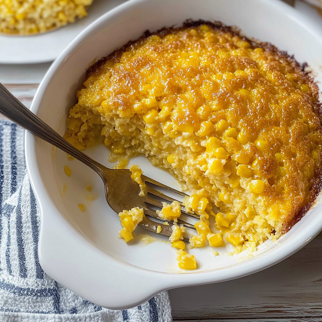 Recipe preparation for Jiffy corn casserole
