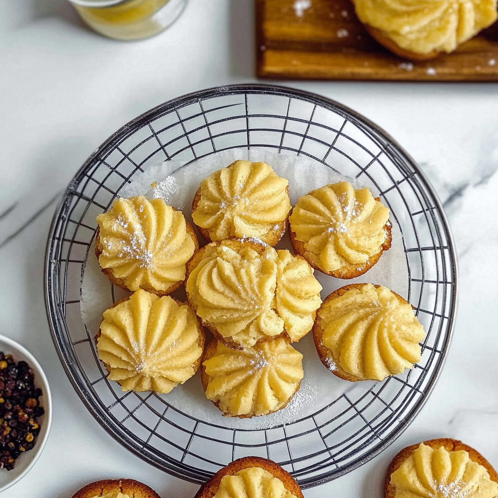 Recipe preparation for traditional German butter cookie