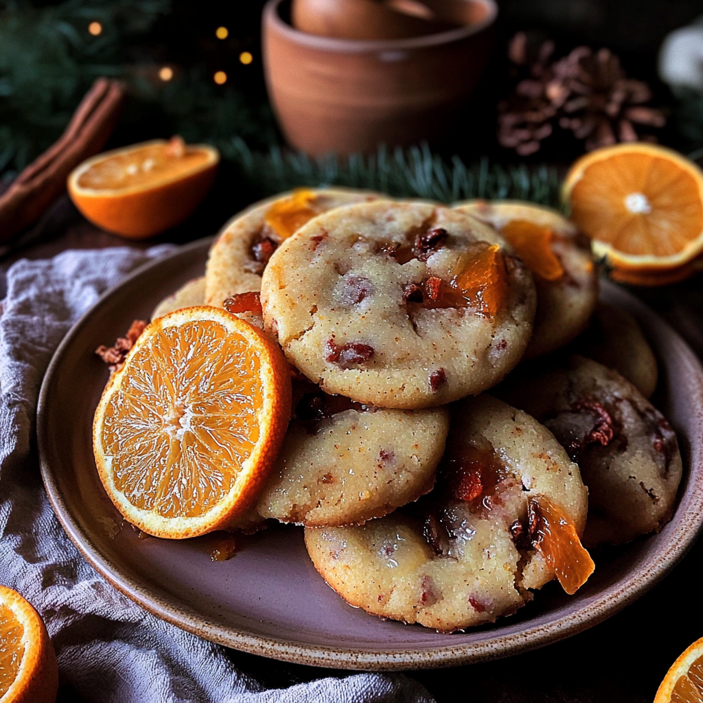 Recipe preparation for Orange Clove Cookies