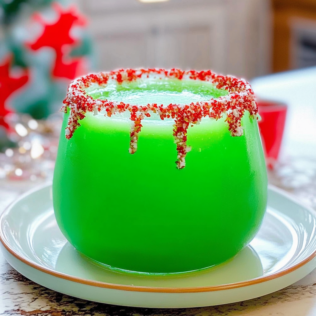 Recipe preparation for Grinch punch