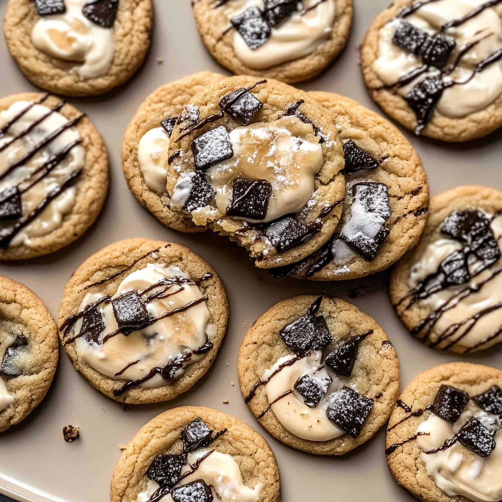 Recipe preparation for Cookies and Cream Cookies