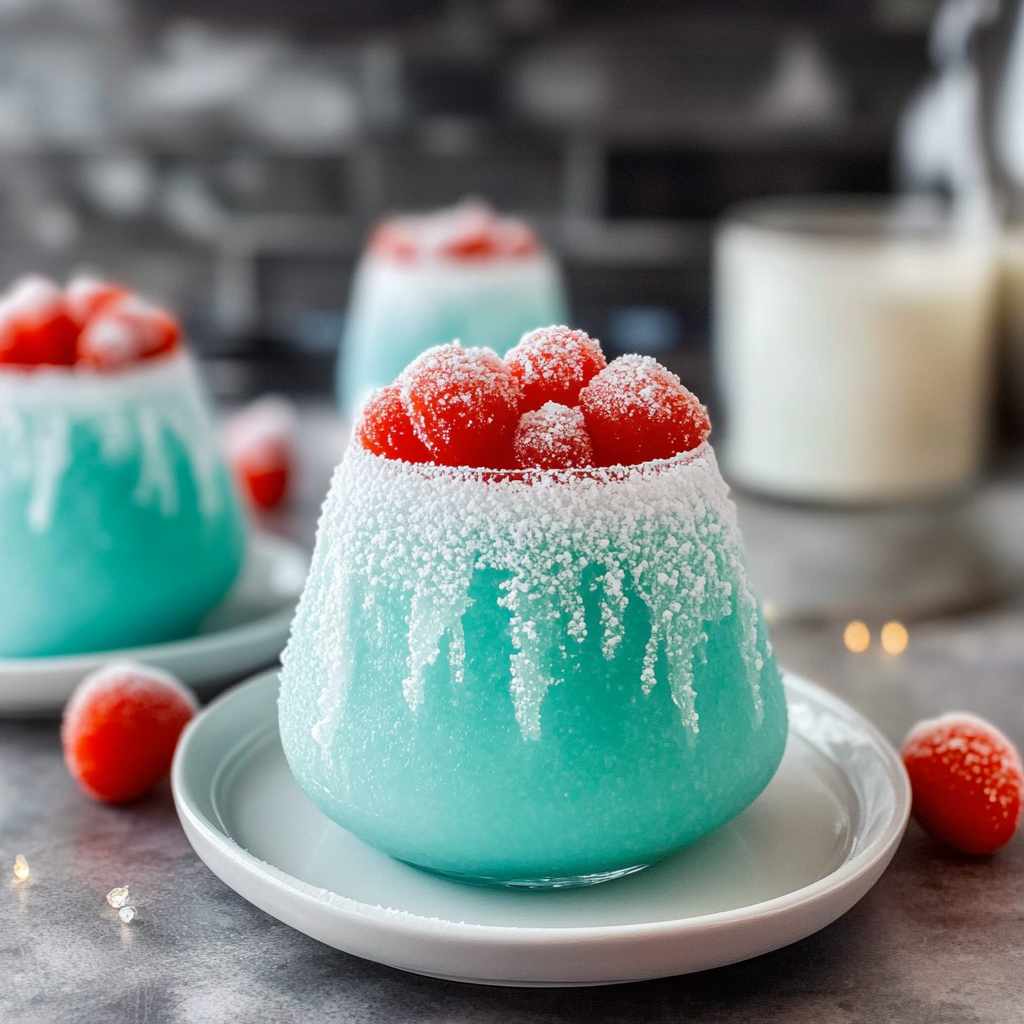 Recipe preparation for Jack Frost Mocktail