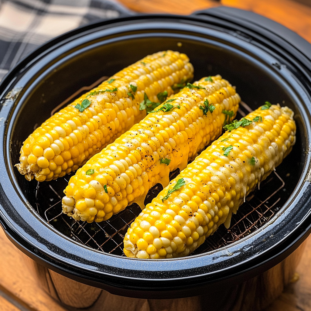 Recipe preparation for Corn on the Cob in the Instant Pot